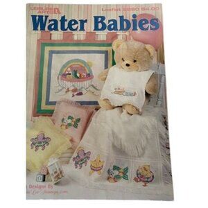 Leisure Arts Water Babies Cross Stitch Leaflet Pattern Book 2280